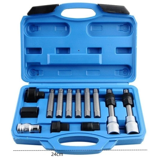 13 Pcs Alternator Pulley Tool Kit, Alternator Pulley Removal Tool