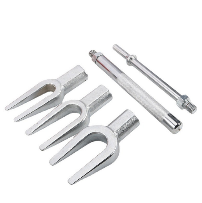5pc Tie Rod Ball Joint Pitman Arm Separator Remover Set Pickle Fork