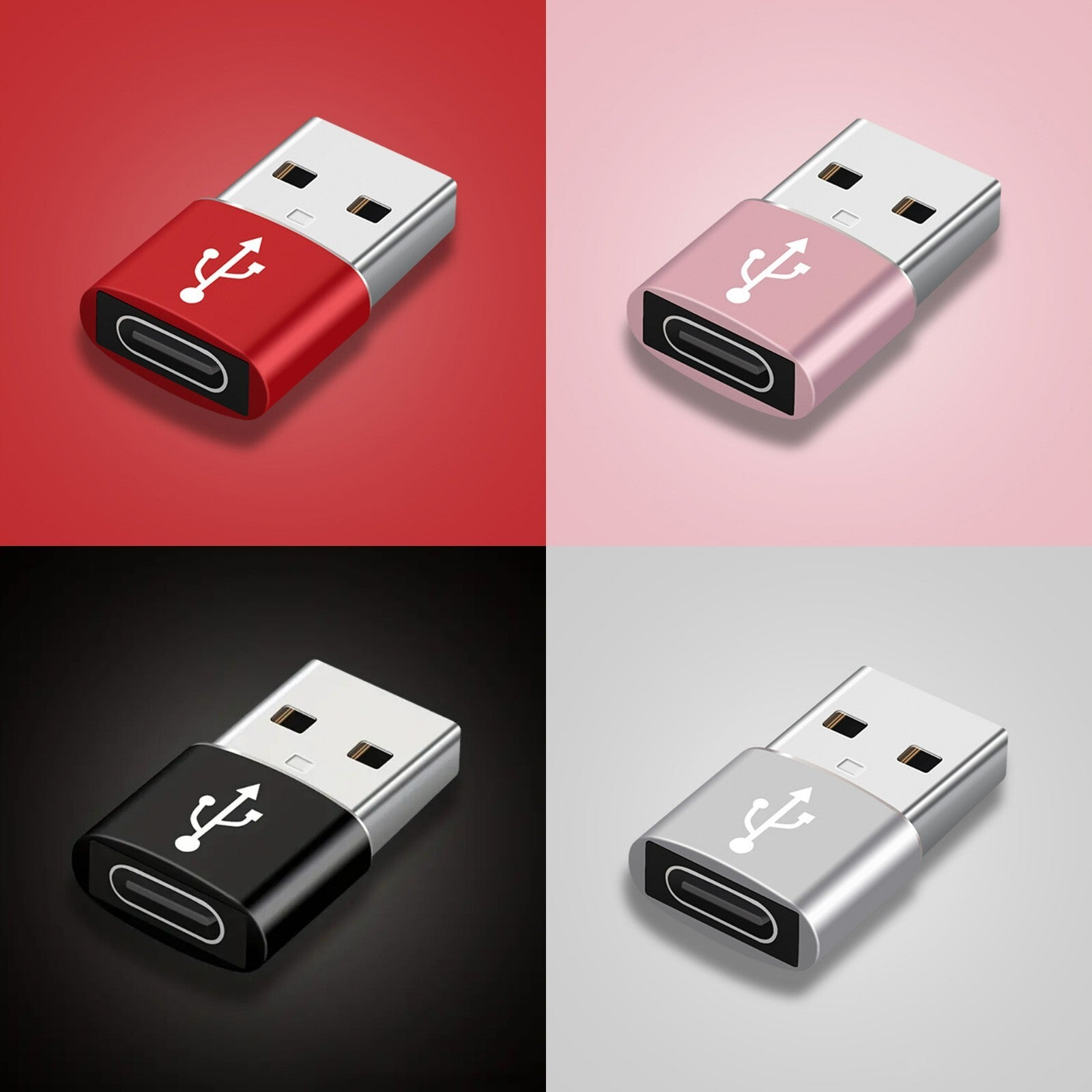 USB C to USB Adapter USB C Type C Female to USB A Male Adapter Converter