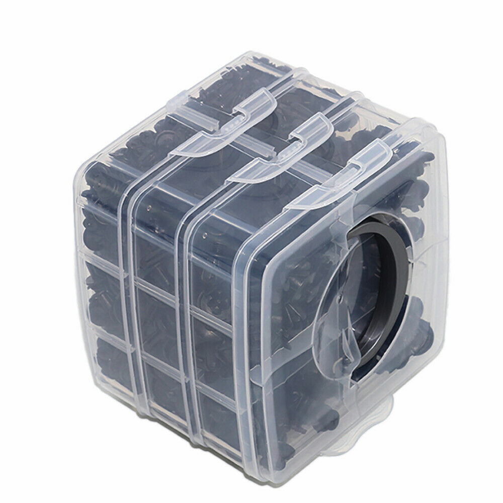 651PCS Car Body Trim Clips Retainer Bumper Auto Panel Push Plastic Fastener Kit