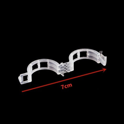 100Pcs Tomato Greenhouse Garden Plant Support Veggie Clips Trellis Twine