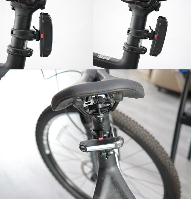 USB Rechargeable Bicycle Taillight 3Modes USB Rear Bike LED Lamp