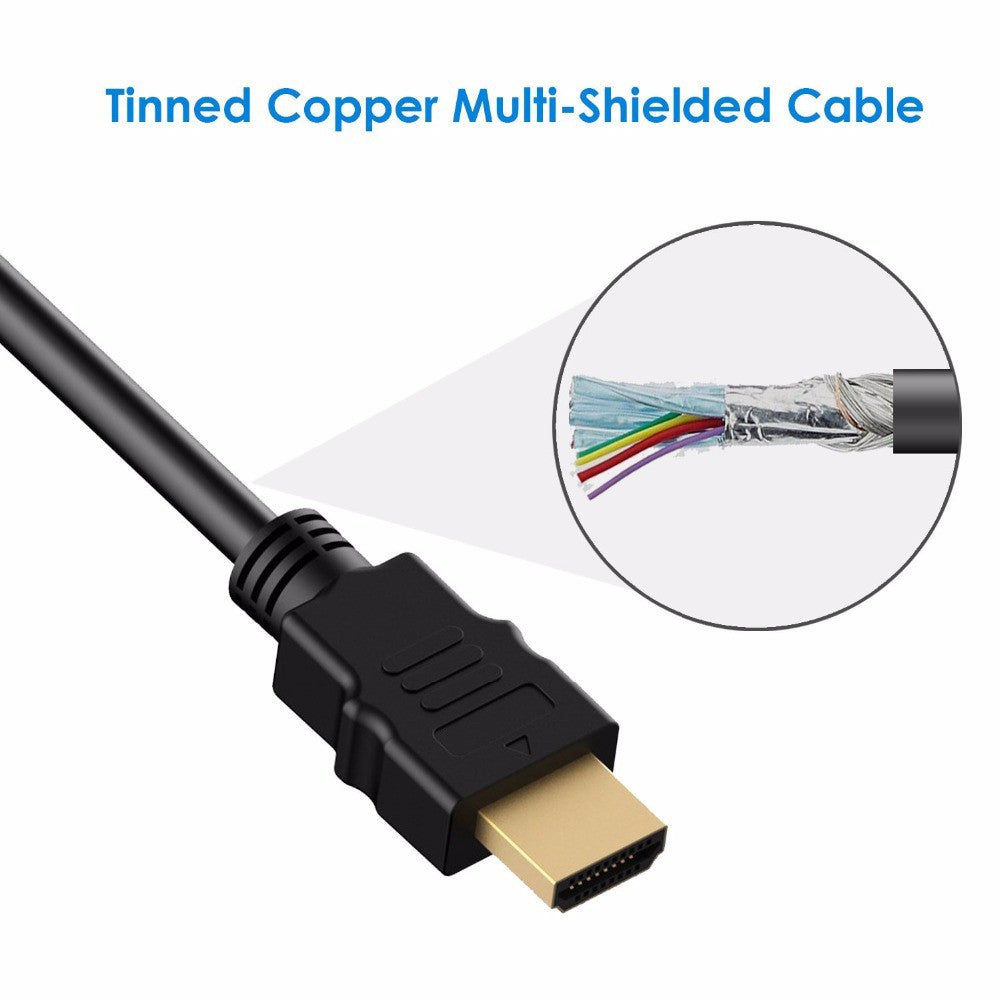 HDMI to DVI Adapter Cable, 1080P, Gold-Plated 3M