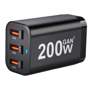 200W USB C GaN III Super Fast PD Wall Charger Charging Station