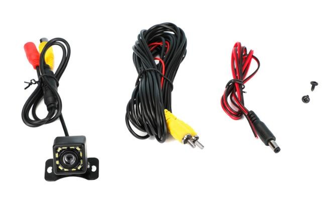 4.3" HD TFT LCD Monitor Car Reverse Camera Kit Rear View Backup IR Night Vision