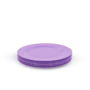 Henni & Friends 20CM Melamine Plates (Set of 6 Purple) Kids Children