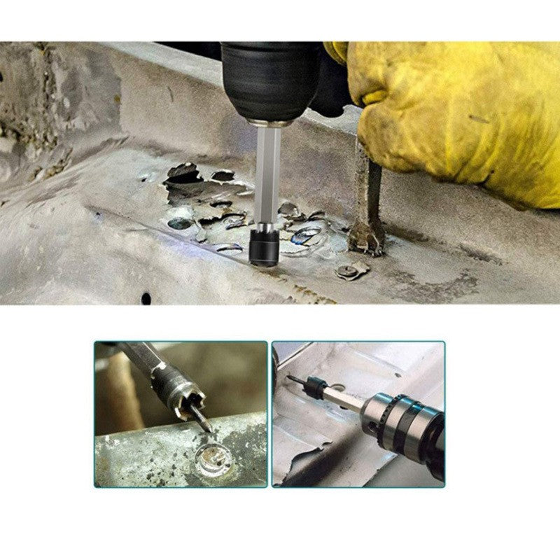 13pcs Cutter 3/8'' Double Sided Cut Weld Weld Remover Rotary Spot Drill Bits