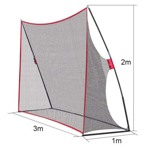 3M Golf Practice Net Hitting Training Aid Driving Chipping Cage with Carry Bag