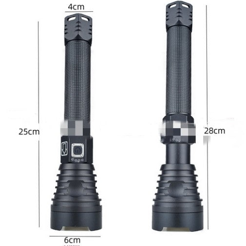 XHP90 3000LM Tactical 3 Mode Zoom Flashlight LED Hunting Torch