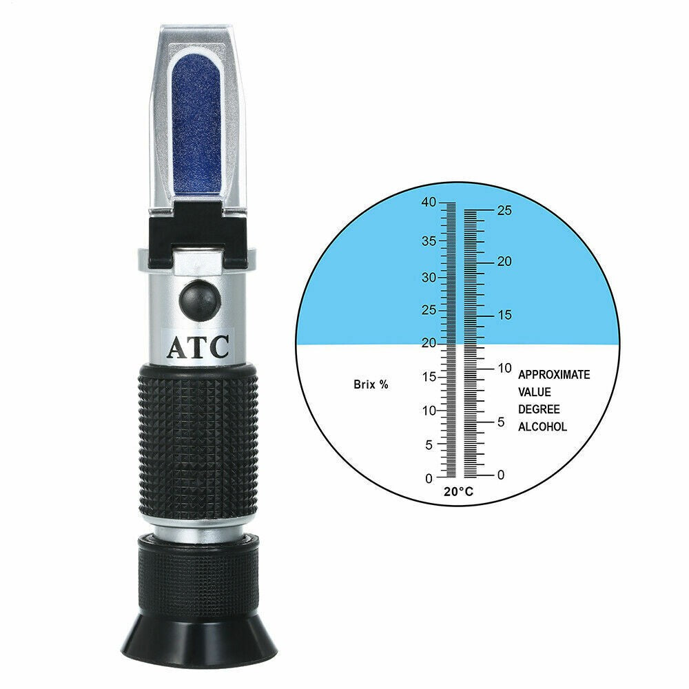 Brix Refractometer Specific Gravity Hydrometer