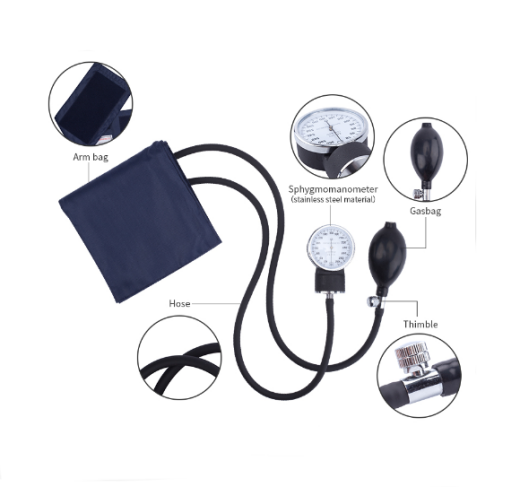 Arm Blood Pressure Monitor Machine With Stethoscope