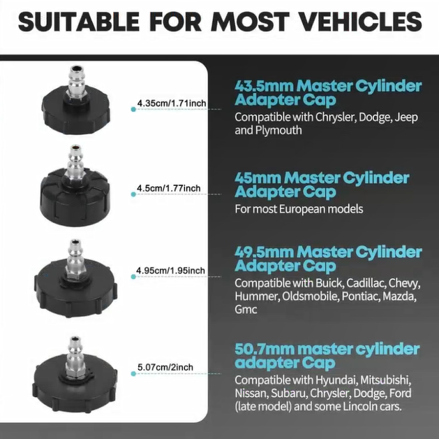 3L Manual Pressure Brake Clutch Bleeding System