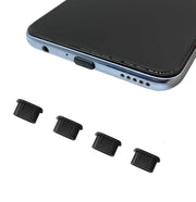 4x Silicone Type-C Dust Plug USB Charging Port Protector Phone Charger Cover Caps
