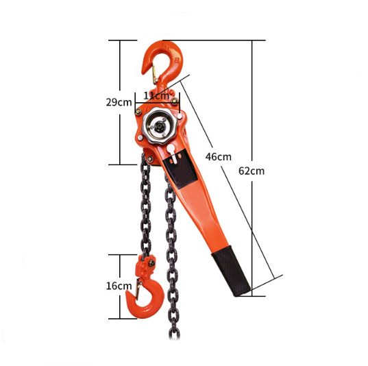 1.5T Steel Heavy Duty 3M Lever Block Chain Hoist