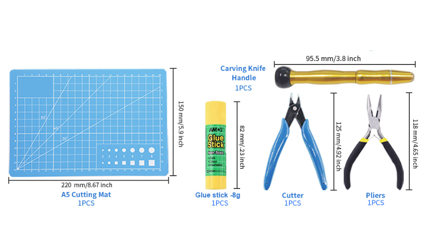 42PCS 3D Printer Accessories Tool Kit