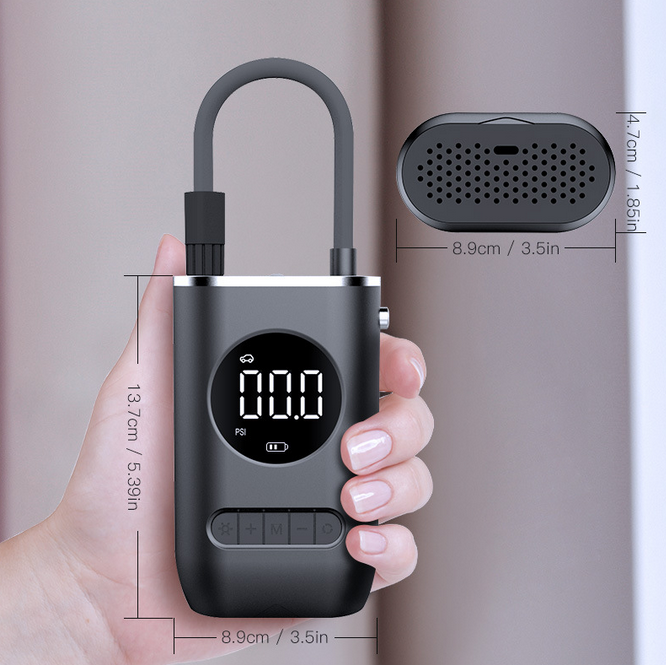 Portable Air Pump 150PSI Air Compressor Tire Inflator