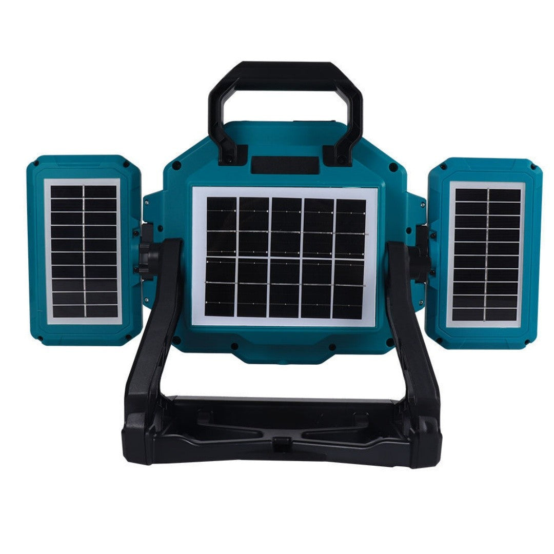 88W Solar Rechargeable Work Light 52000Lumen Foldable LED Work Lights w/ 3 Modes