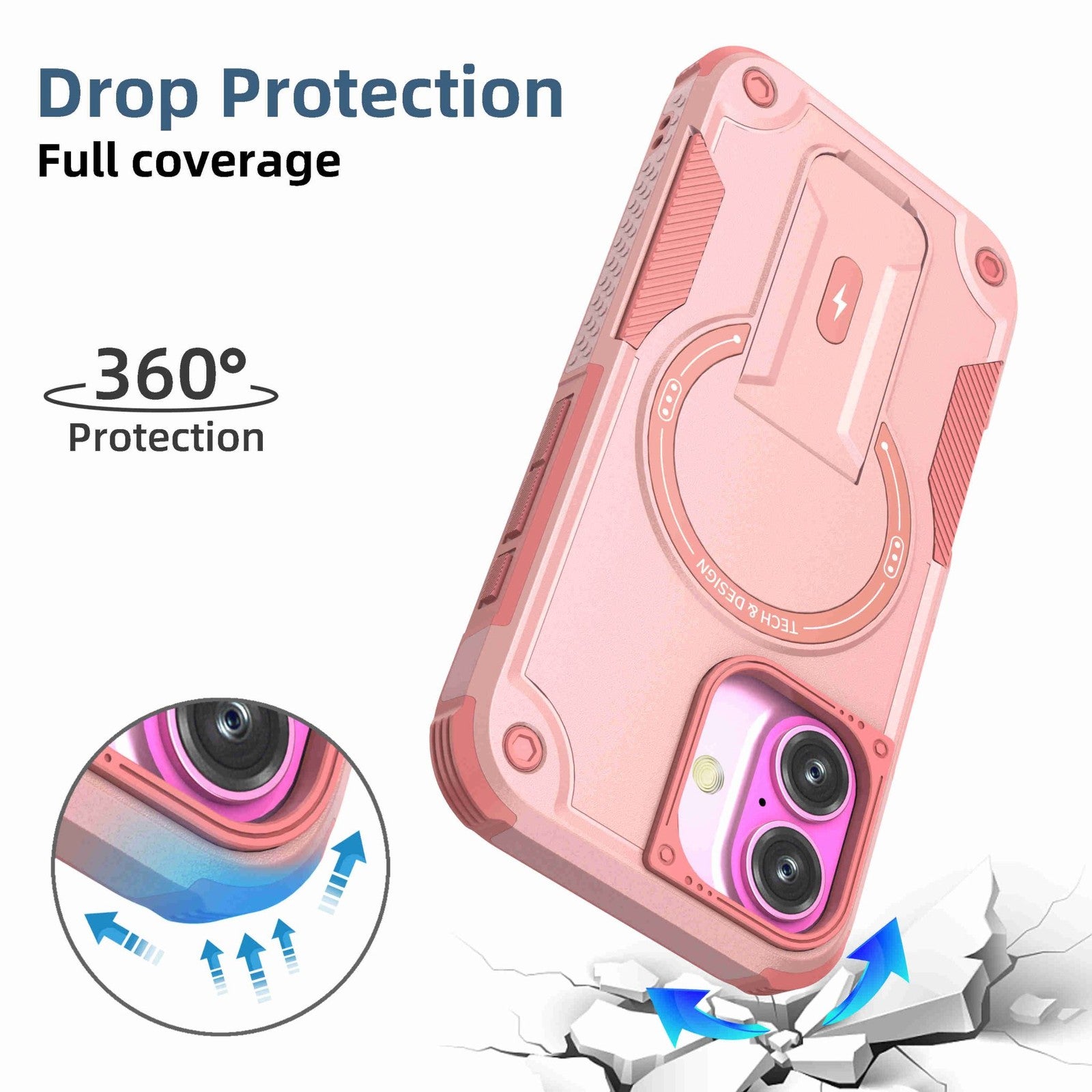 Case For iPhone 17 - Pink