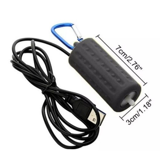 Portable Mini USB Aquarium Fish Tank Oxygen Air Pump Energey Saving