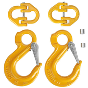 Hammerlock Eye Sling Hook Safety Chain Caravan Trailer Connecting Extend