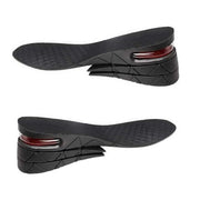 6CM Air Cushion Height Increase Heel Gel Shoes Insoles Inserts Taller Lifts Pad