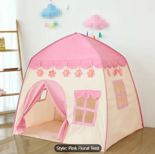 Princess Castle Play Tent Kid Play Tent Large Kids Play House