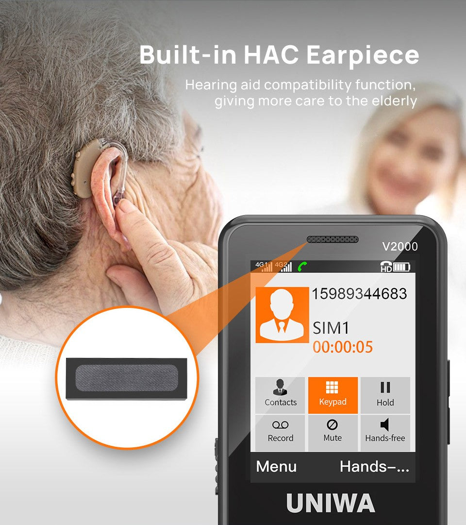 2.4 inch 4G Big Button Mobile Phone for Seniors Elderly Unlocked