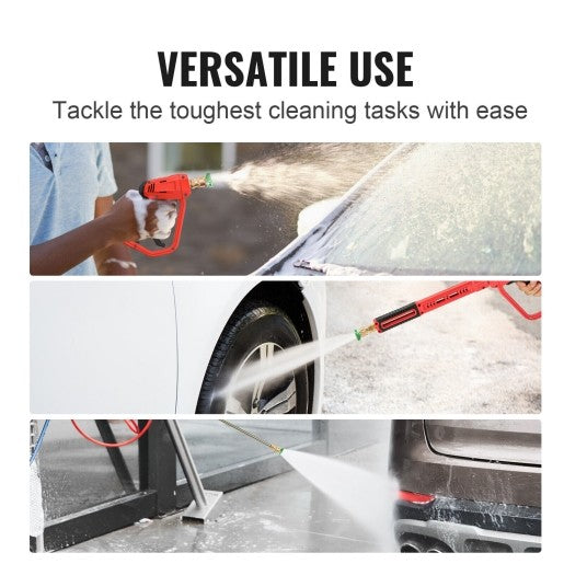3 IN 1 High Pressure Washer Gun 4000PSI Power Washer Wand