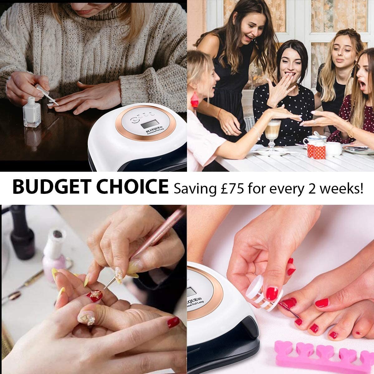 168W Nail Lamp UV LED Light