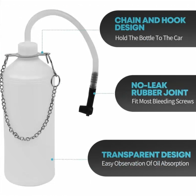 3L Manual Pressure Brake Clutch Bleeding System