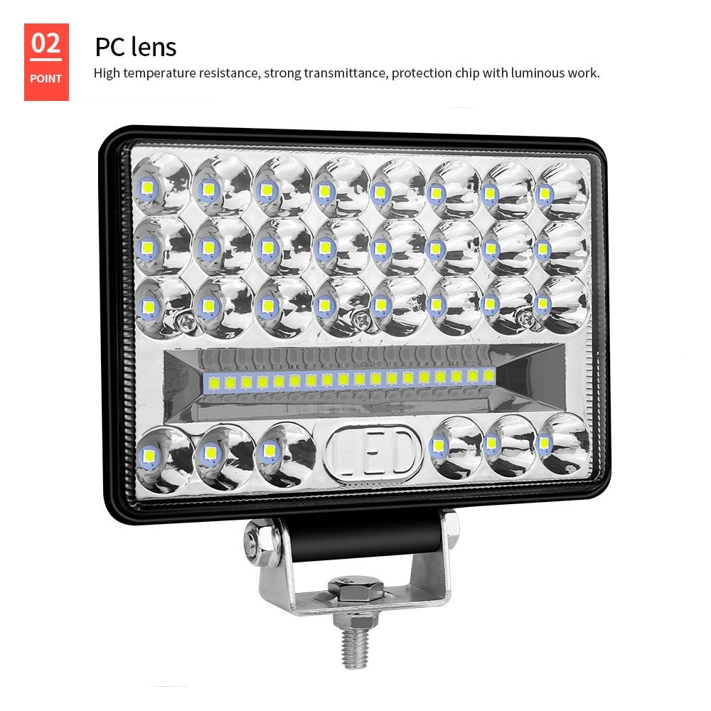2PCS Led Work Light 5inch Flood Spot Light 23W 6500K