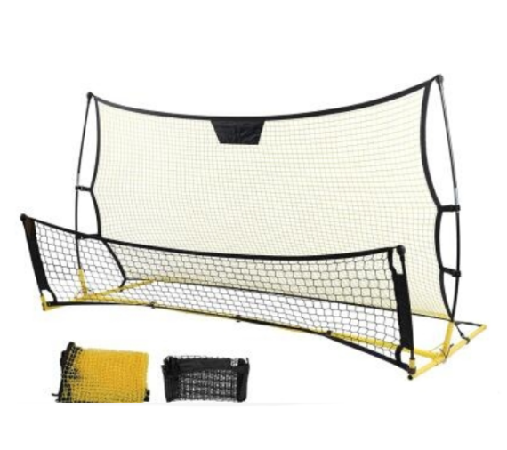 Soccer Rebounder Net Portable Volley Training Outdoor Football Pass Goal
