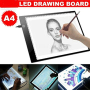 A4 LED Drawing Board Light Box Tracing USB Art Design Pad Copy Lightbox