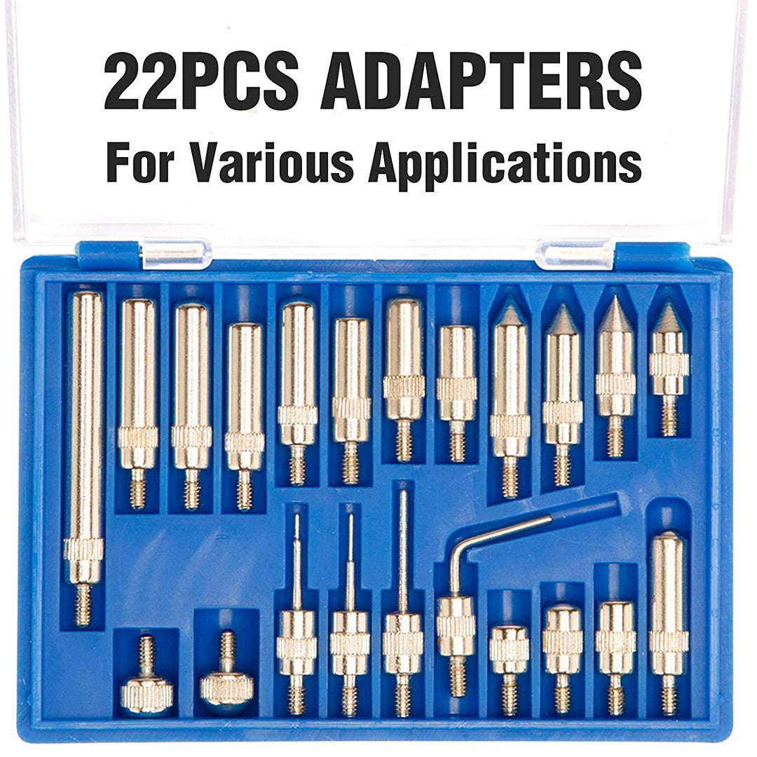 Dial Indicator Gauge Magnetic Base 0-10mm 60KG 22 Indicator Point Set