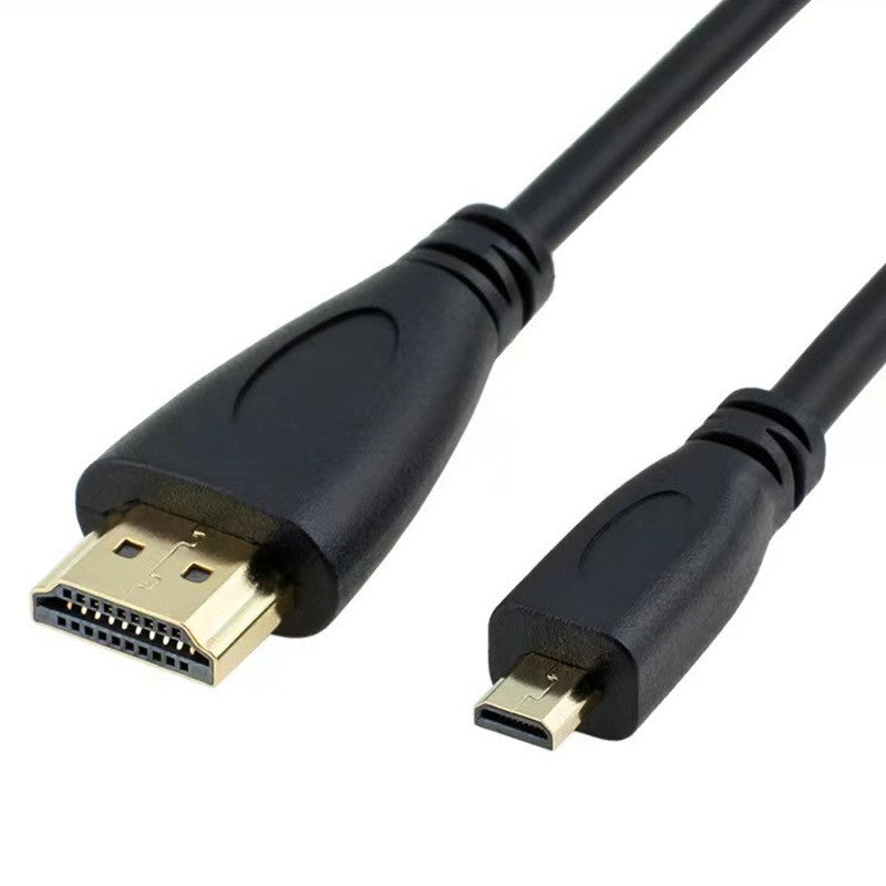 Micro HDMI to HDMI Male Cable 1.4V Gold Plated HD 1080P Digital HDTV Lead 1M