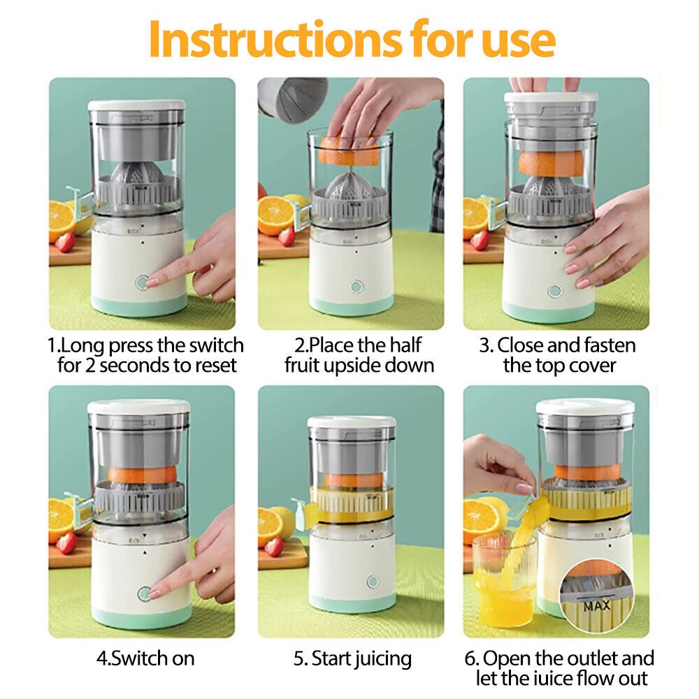 Electric Juicer Orange Lemon Juice Squeezer Extractor