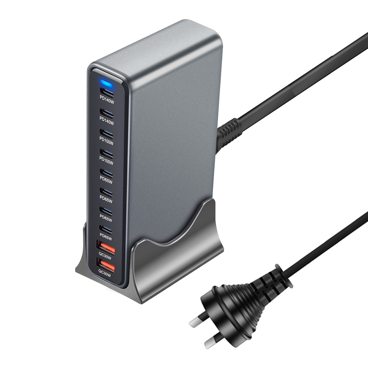 800W GaN PD USB Type C Fast Charger Charging Station For Laptop Mobile MacBook