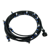15M Outdoor Misting Cooling System Garden Patio Irrigation Water Mister Set
