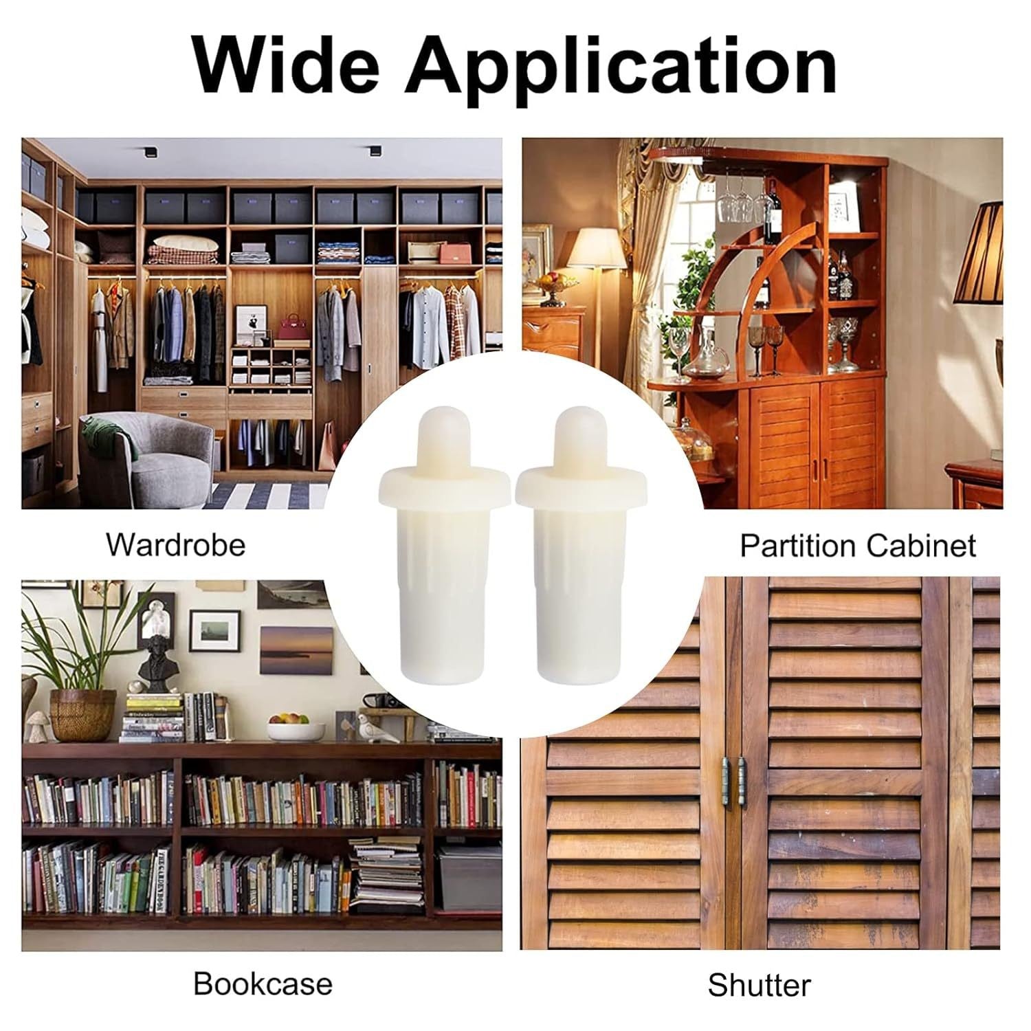 28pcs Spring Loaded Replacement Pins For Plantation Shutter Louver Repair Pin