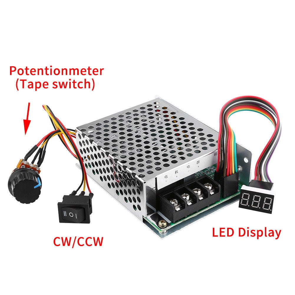 DC 2V 24V 48V 60A PWM Motor Speed Controller