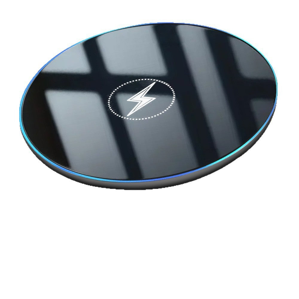 Wireless Charger 15W Fast Charging Non Slip Rubber Ring Desktop Charging Pad