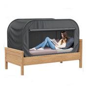 Pop Up Bed Tent Bed Canopy Shelter Cabin Indoor Privacy