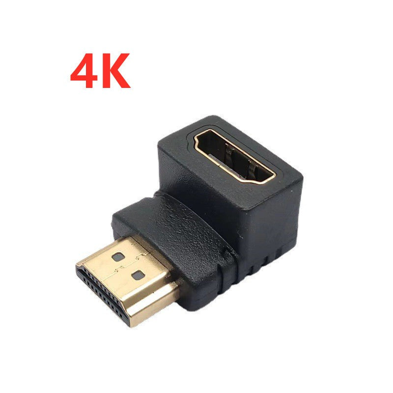 HDMI Male to HDMI Female 90 Degree Right Angle Adapter