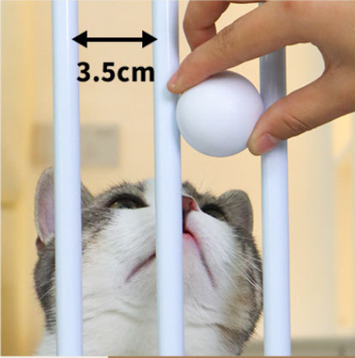 Extra Tall 150cm Pet Security Gate Safety Guard Adjustable Fit Width 76-82CM