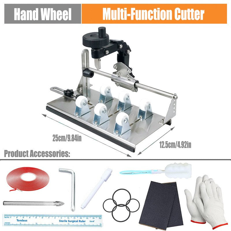 Easy To Use DIY Glass Bottle Cutting Tool Set For Round Square Oval Items