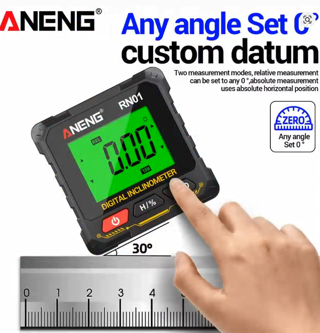 Angle Finder Magnetic Inclinometer Protractor