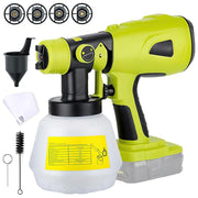 Cordless Spray Gun Airless Paint Sprayer For Ryobi 18V battery