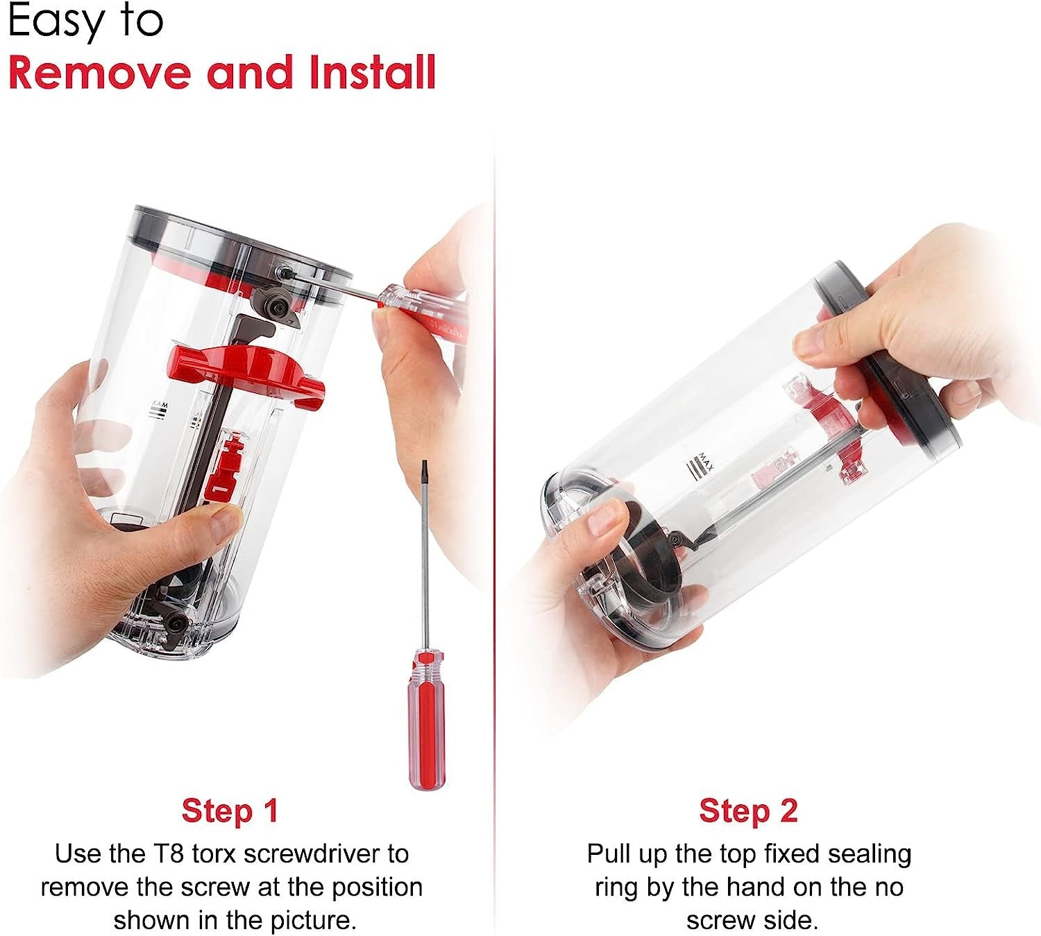 Dust Bin Top Fixed Sealing Ring Replacement for Dyson V11 V15 SV14 SV15 SV22