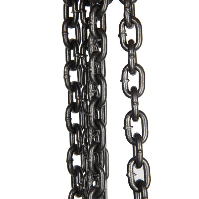 Chain Hoist Block and Tackle 2 Ton Winch Capacity Engine Lift Puller Fall