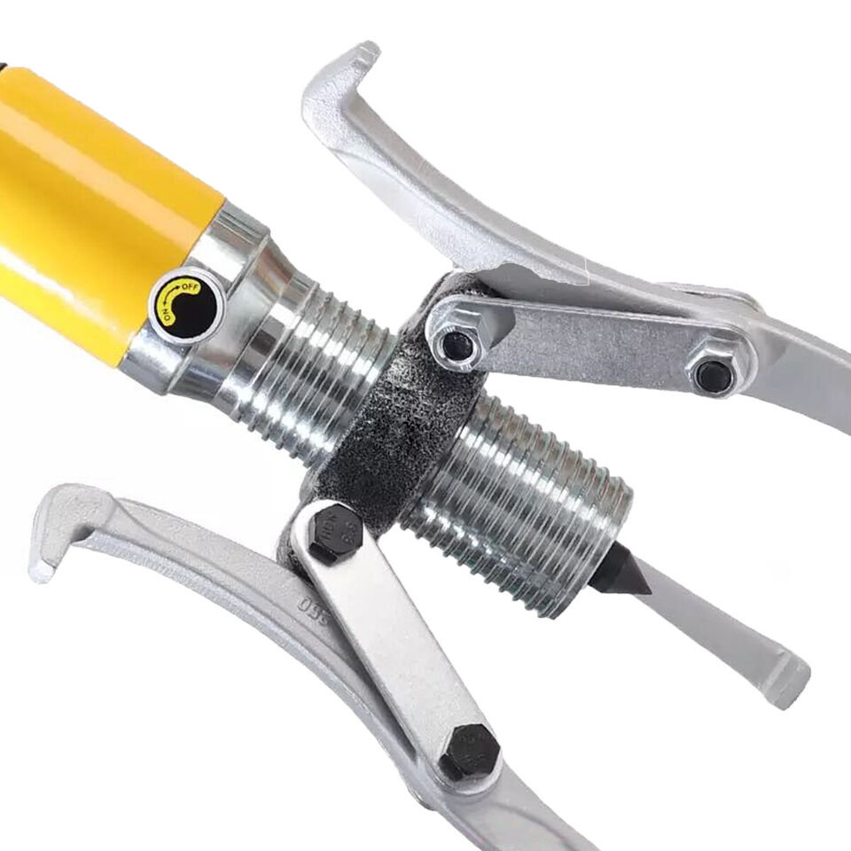 5T Hydraulic Bearing Gear Puller Wheel Hub Puller Separator Garage Tool 3 Jaws